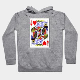 Leo King of Hearts Hoodie